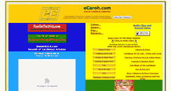 Desktop Screenshot of ecaroh.com