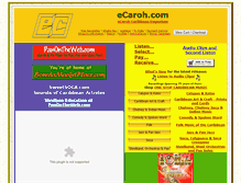 Tablet Screenshot of ecaroh.com